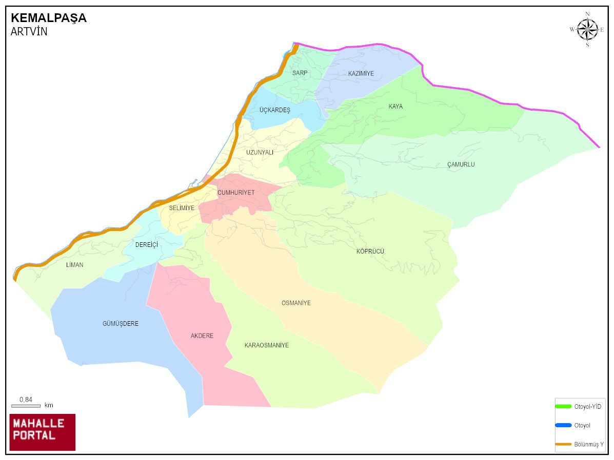 KEMALPAŞA Mahalle Köy Haritası