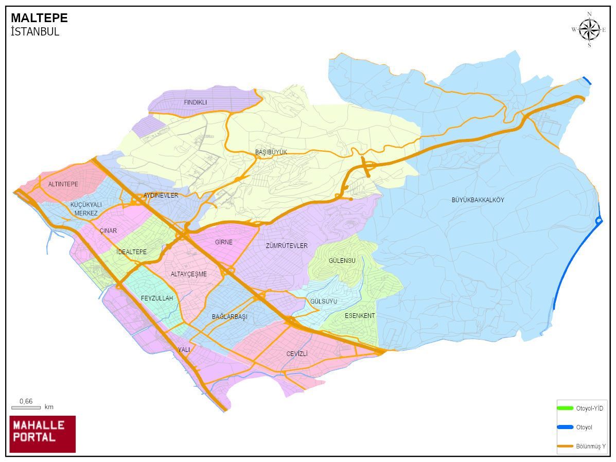 MALTEPE Mahalle Köy Haritası
