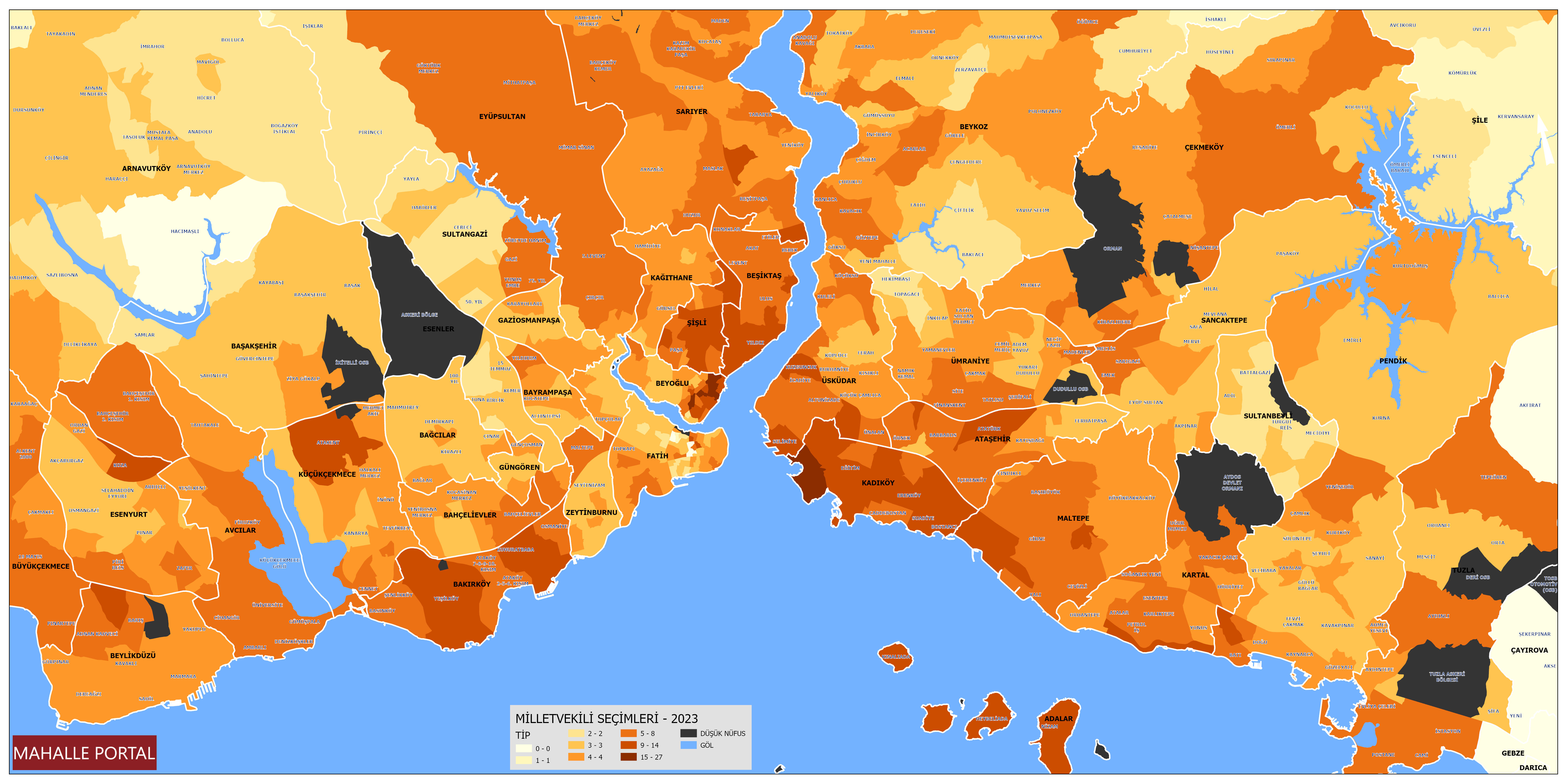 2023 Istanbul TIP Vote Rates