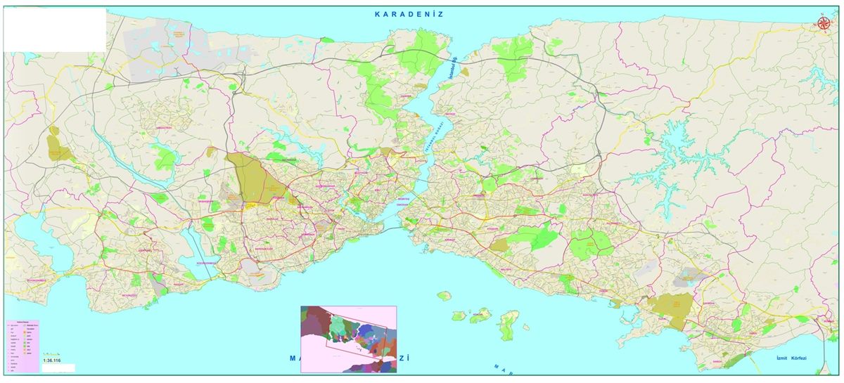 Büyük İstanbul Haritası