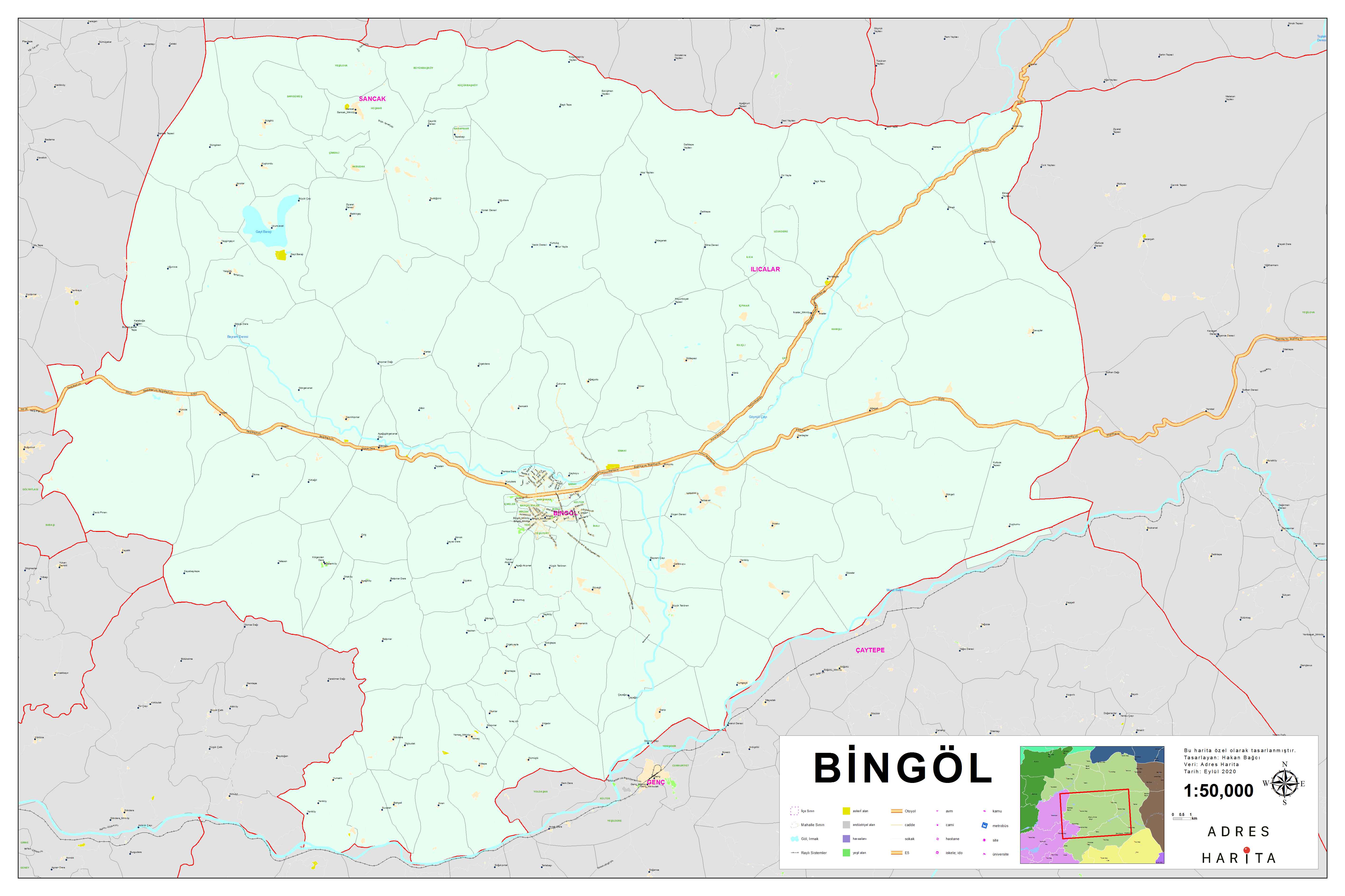 İlçe Köy 2 Bingöl