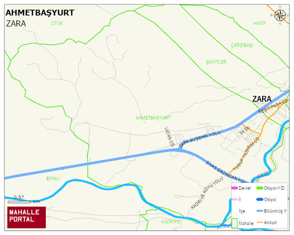 AHMETBAŞYURT Mahallesi Haritası | Mahalle Sokak Haritası
