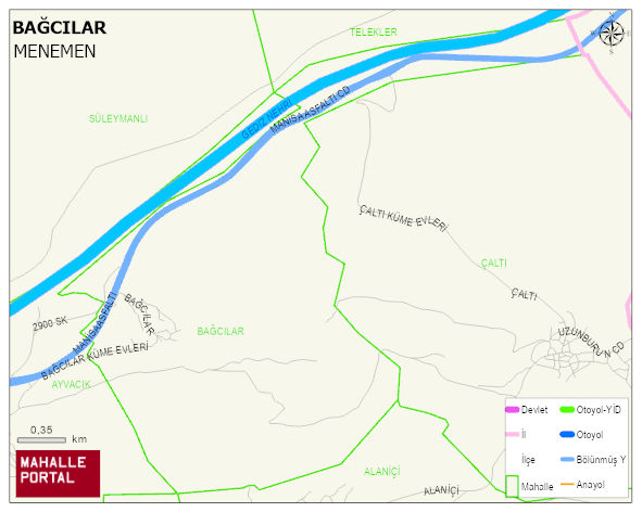 BAĞCILAR Mahallesi Haritası | Güncel Mahalle ve Köy Haritası