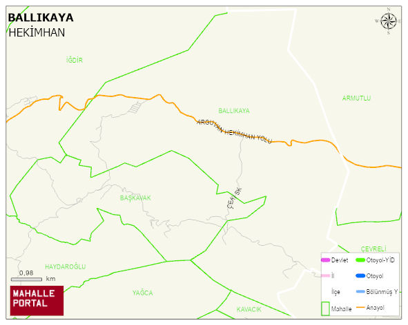 BALLIKAYA Mahallesi Haritası | Mahalle Sokak Haritası