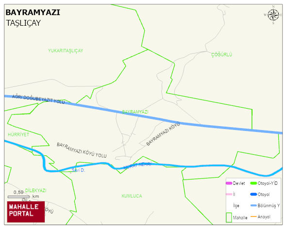 BAYRAMYAZI Köyü Haritası | Mahalle Sokak Haritası