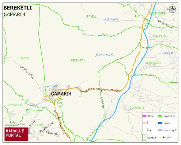 YENİ ÇARŞI Mahallesi Haritası | Detaylı Köy ve Mahalle Görünümü