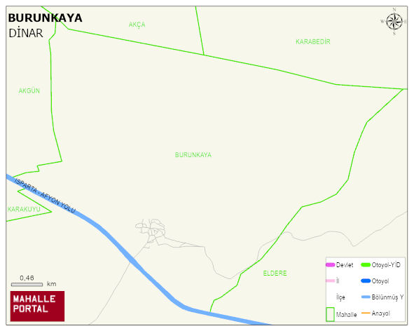 BURUNKAYA Köyü Haritası | Coğrafi Yapı ve Detaylı Haritası