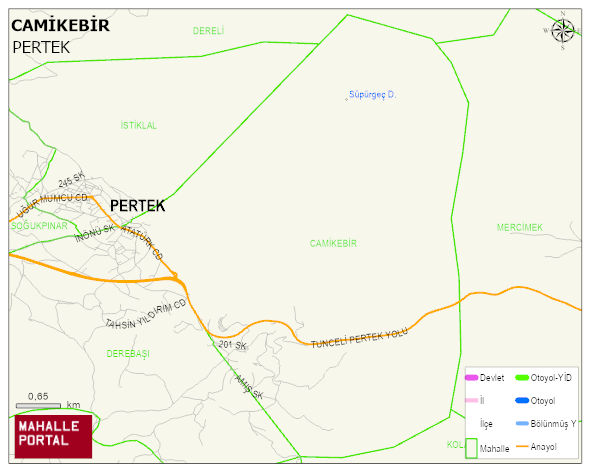 CAMİKEBİR Mahallesi Haritası | Mahalle Sokak Haritası