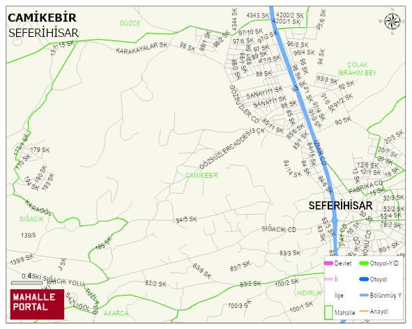 CAMİKEBİR Mahallesi Haritası | Uydu Görüntüsü ve Harita Detayları