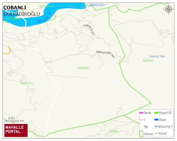 MAKSUTLU Mahallesi Haritası | Detaylı Köy ve Mahalle Görünümü
