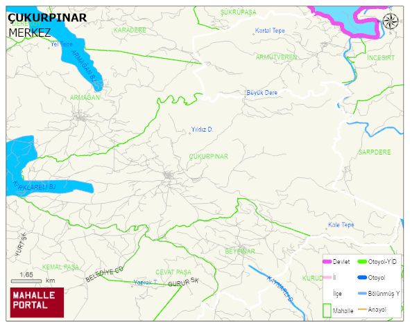 ÇUKURPINAR Köyü Haritası | Mahalle Sokak Haritası