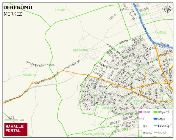 DEREGÜMÜ Köyü Haritası | Uydu Görüntüsü ve Harita Detayları