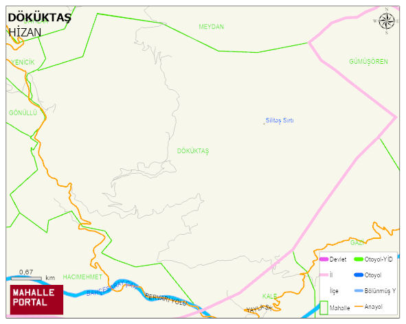 DÖKÜKTAŞ Köyü Haritası | Uydu Görüntüsü ve Harita Detayları