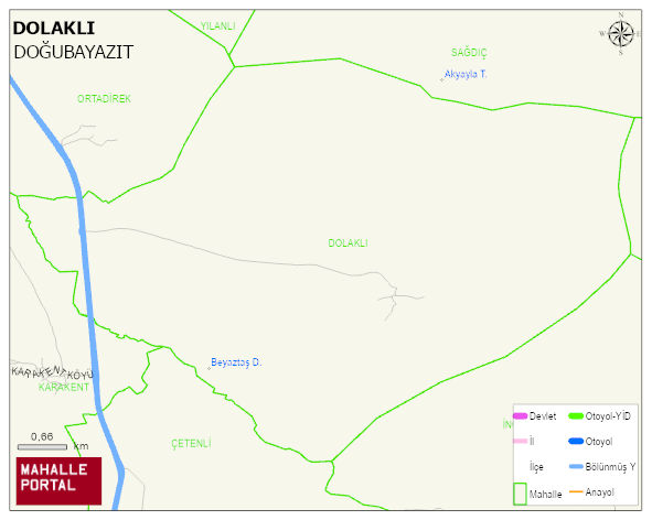 DOLAKLI Köyü Haritası | Mahalle Sokak Haritası