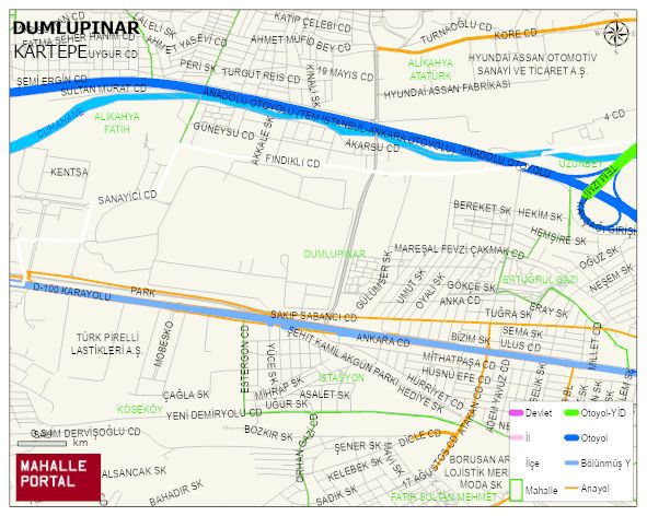 DUMLUPINAR Mahallesi Haritası | Uydu Görüntüsü ve Harita Detayları