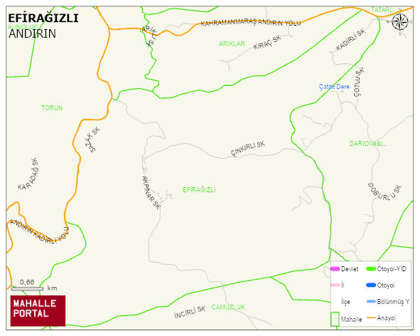EFİRAĞIZLI Mahallesi Haritası | Mahalle Sokak Haritası