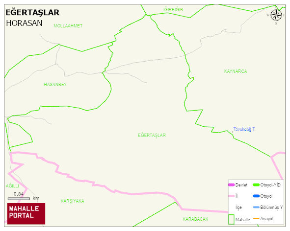 EĞERTAŞLAR Mahallesi Haritası | Detaylı Köy ve Mahalle Görünümü