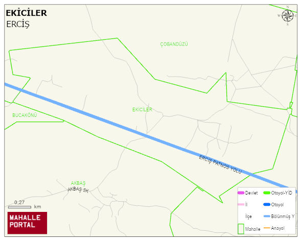 EKİCİLER Mahallesi Haritası | Sayısal Bölge Görünümü