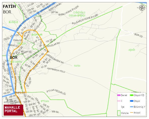 KALE Mahallesi Haritası | Uydu Görüntüsü ve Harita Detayları