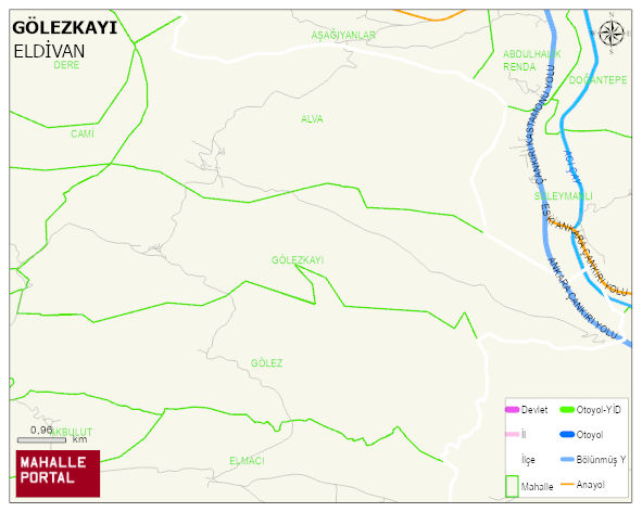 GÖLEZKAYI Köyü Haritası | Detaylı Köy ve Mahalle Görünümü