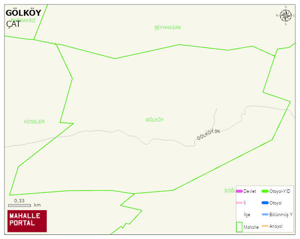 GÖLKÖY Mahallesi Haritası | Uydu Görüntüsü ve Harita Detayları