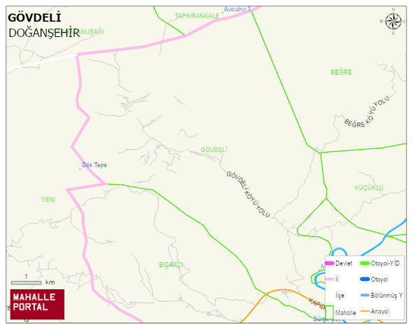 GÖVDELİ Mahallesi Haritası | İnteraktif Köy ve Mahalle Sınırları