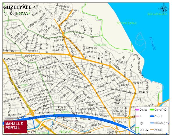 GÜZELYALI Mahallesi Haritası | Mahalle ve Köy Sınırı