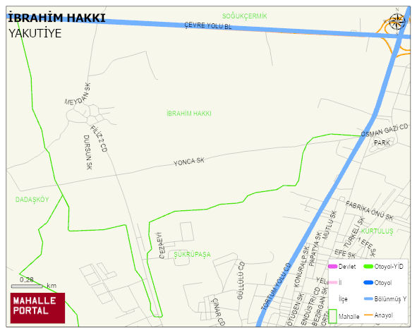 İBRAHİM HAKKI Mahallesi Haritası | İnteraktif Köy ve Mahalle Sınırları