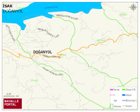 İSAK Mahallesi Haritası | Uydu Görüntüsü ve Harita Detayları