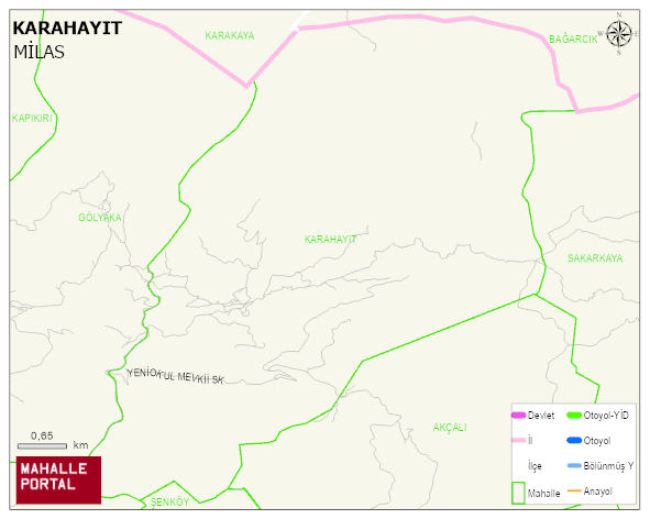 KARAHAYIT Mahallesi Haritası | Güncel Mahalle ve Köy Haritası