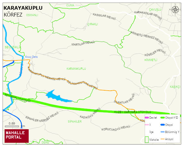 KARAYAKUPLU Mahallesi Haritası | Güncel Mahalle ve Köy Haritası