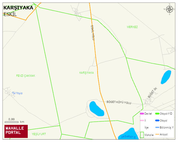 KARŞIYAKA Mahallesi Haritası | Mahalle ve Köy Sınırı