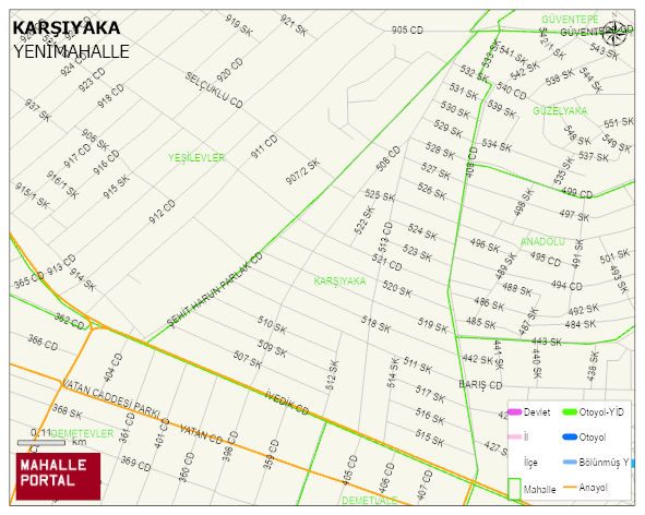 KARŞIYAKA Mahallesi Haritası | Uydu Görüntüsü ve Harita Detayları