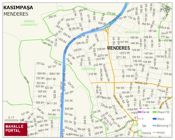 KASIMPAŞA Mahallesi Haritası | İnteraktif Köy ve Mahalle Sınırları