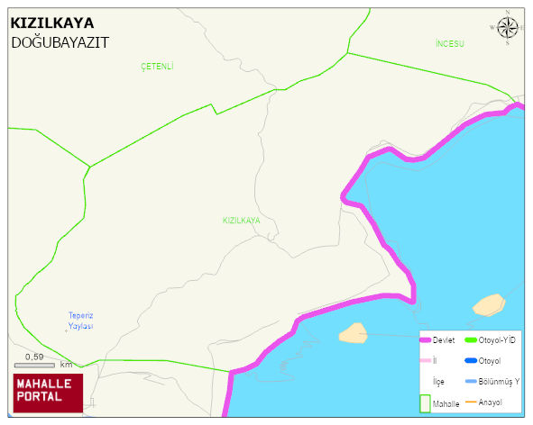 KIZILKAYA Köyü Haritası | Uydu Görüntüsü ve Harita Detayları