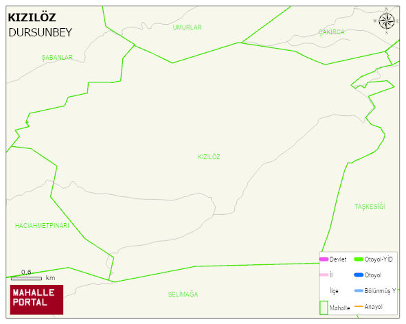 KIZILÖZ Mahallesi Haritası | Mahalle Sokak Haritası