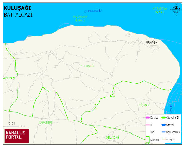 KULUŞAĞI Mahallesi Haritası | Uydu Görüntüsü ve Harita Detayları