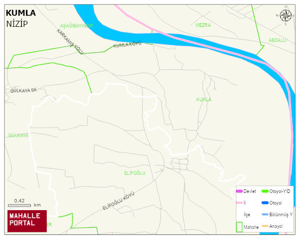 KUMLA Mahallesi Haritası | İnteraktif Köy ve Mahalle Sınırları
