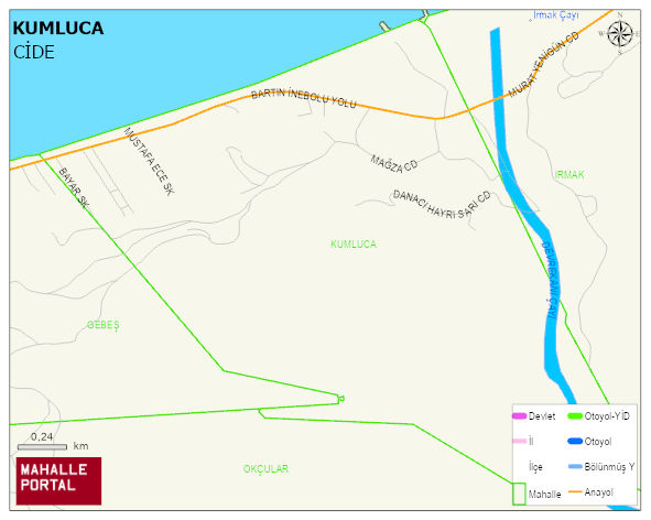 KUMLUCA Mahallesi Haritası | Güncel Mahalle ve Köy Haritası