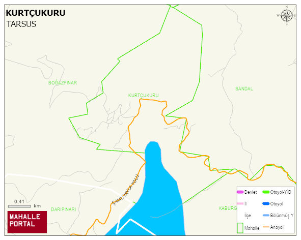 KURTÇUKURU Mahallesi Haritası | Güncel Mahalle ve Köy Haritası