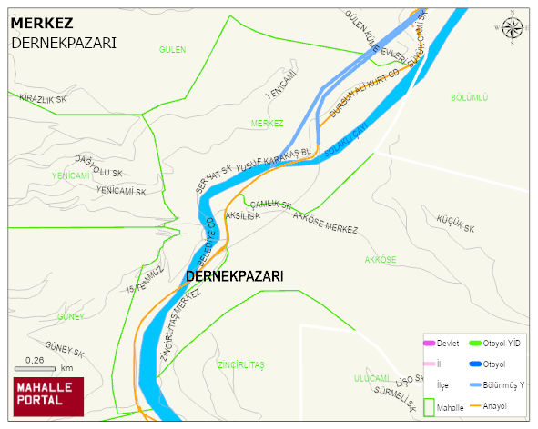 MERKEZ Mahallesi Haritası | Güncel Mahalle ve Köy Haritası