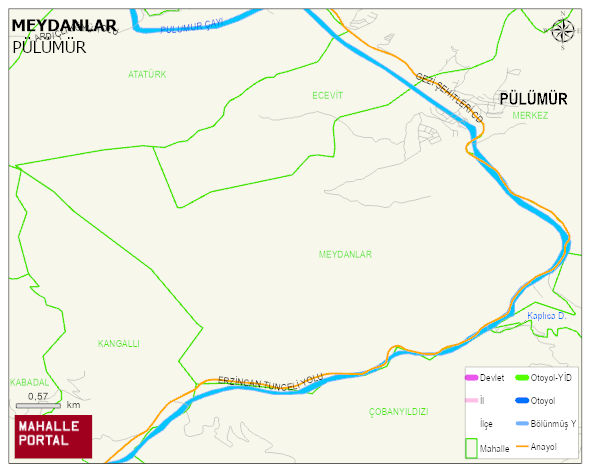 MEYDANLAR Mahallesi Haritası | Mahalle Sokak Haritası