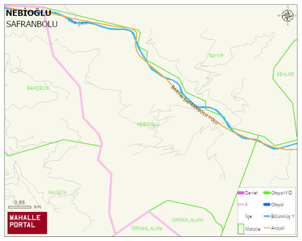 NEBİOĞLU Köyü Haritası | Uydu Görüntüsü ve Harita Detayları