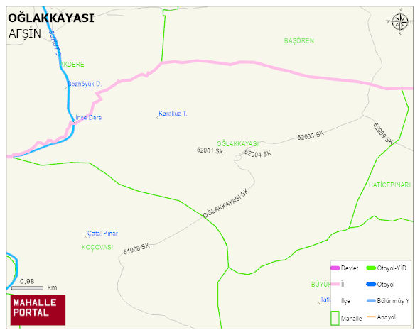 OĞLAKKAYASI Mahallesi Haritası | Uydu Görüntüsü ve Harita Detayları