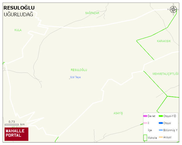 RESULOĞLU Köyü Haritası | Mahalle Sokak Haritası