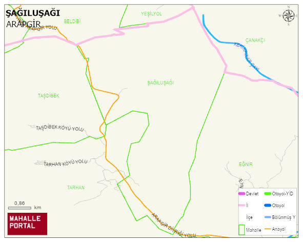ŞAĞILUŞAĞI Mahallesi Haritası | Uydu Görüntüsü ve Harita Detayları
