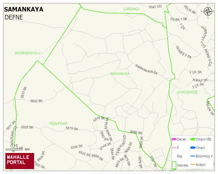 SAMANKAYA Mahallesi Haritası | Uydu Görüntüsü ve Harita Detayları