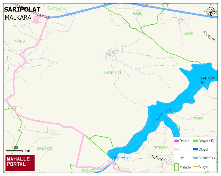 SARIPOLAT Mahallesi Haritası | Mahalle Sokak Haritası