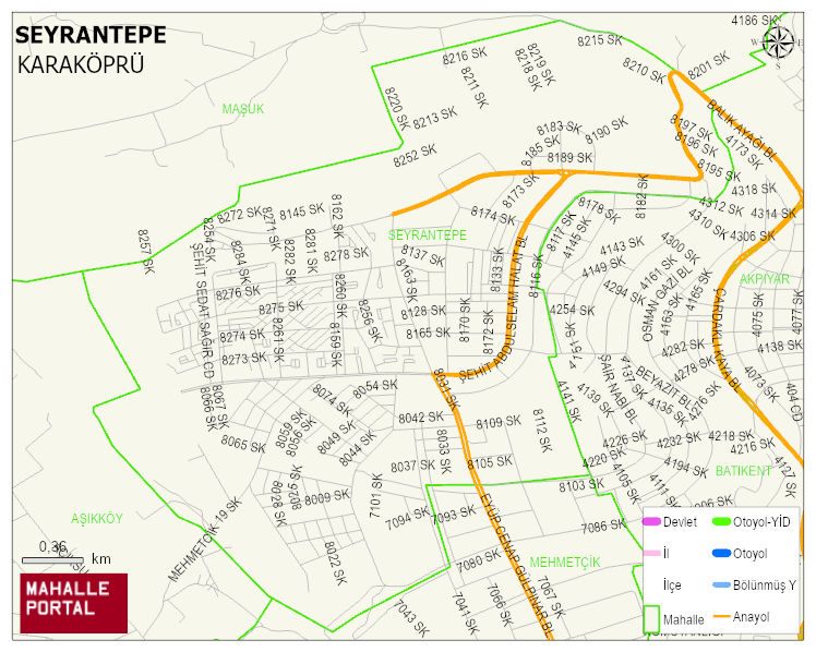 SEYRANTEPE Mahallesi Haritası | Uydu Görüntüsü ve Harita Detayları