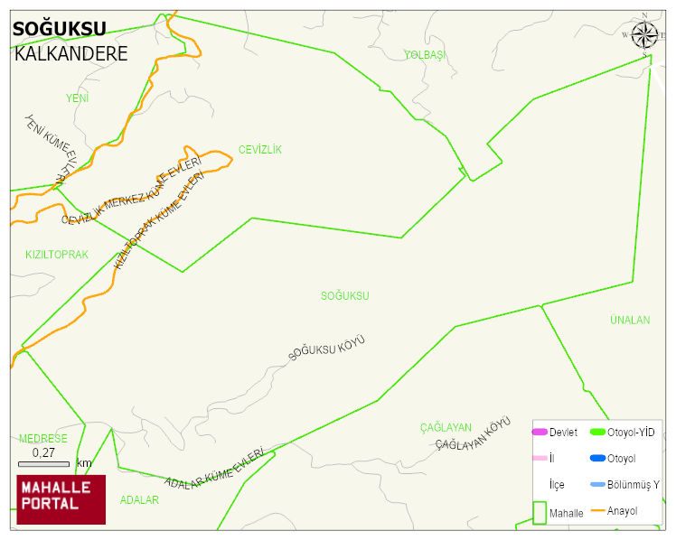 SOĞUKSU Mahallesi Haritası | Mahalle Sokak Haritası